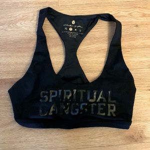 Spiritual gangster sport bra